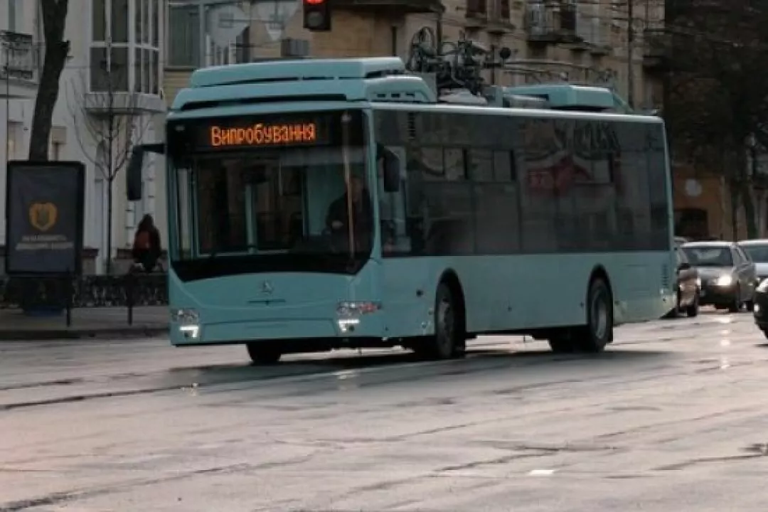 У Чернігові планують запустити тролейбуси, які підзаряджаються під час руху