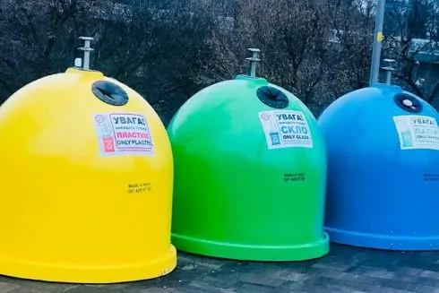 Київ закупив 1000 контейнерів для сортування сміття