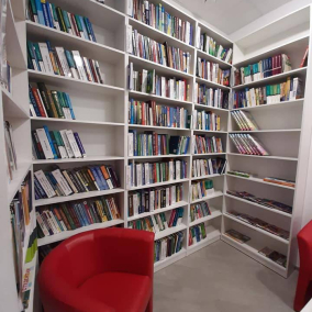 Библиотеку на Борщаговке превратили в современный библиохаб