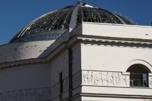 У Києві відновлять купол Будинку вчителя, що постраждав від обстрілу рф