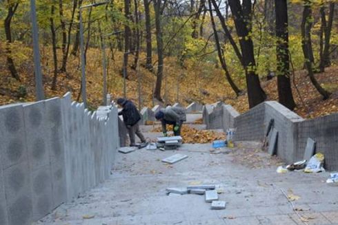 Реконструкція київського парку &ldquo;Нивки&rdquo; коштувала майже 15 млн грн, проте об&rsquo;єкт досі не готовий