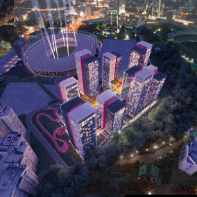 Возле «Олимпийского» хотят построить многоэтажный комплекс