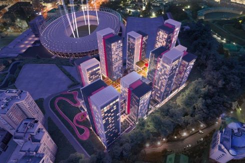 Біля «Олімпійського» хочуть побудувати багатоповерховий комплекс