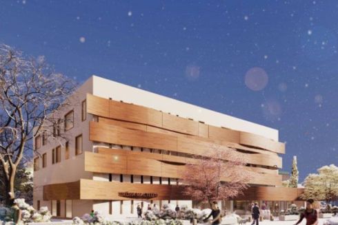 Архітектори з UVT GROUP показали проєкт відбудови школи мистецтв у Бородянці: візуалізації