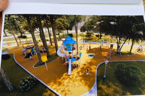 В Мариинском парке сделают инклюзивную детскую площадку