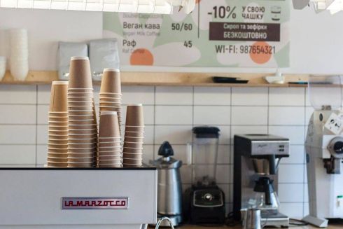 На Березняках відкрили кав'ярню Coffee Kiosk