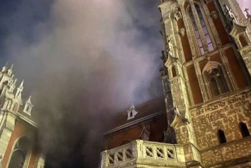У костелі Святого Миколая сталася масштабна пожежа. Згорів орган