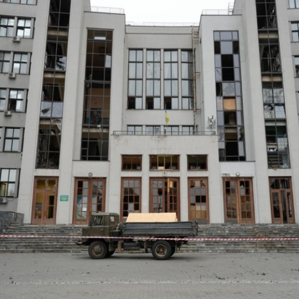 У Харкові через удари рф втретє постраждав Держпром — пам’ятка національного значення