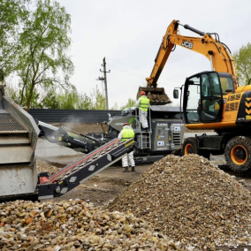 У Бучі відкрили станцію для перероблення будівельних відходів: фото