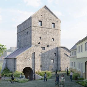 Дивіться, як у Кам’янець-Подільському відреставрують Кушнірську башту ХVI–XVIII століть