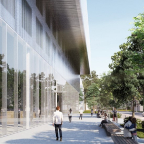 MASA architects показали проєкт відбудови податкового університету в Ірпені: візуалізації