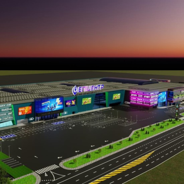 Як виглядатиме новий “Епіцентр” в Бучі, який зведуть на місці зруйнованого