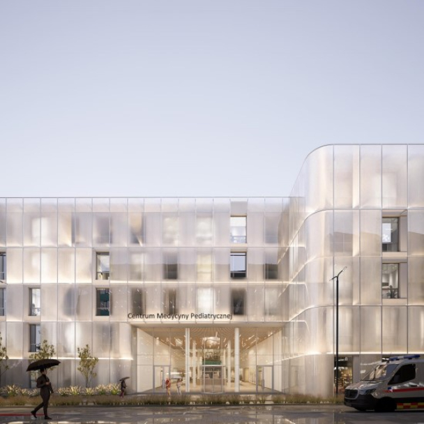 Українські архітектори здобули бронзу у міжнародному конкурсі за проєкт лікарні у Гданську