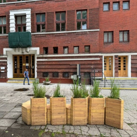 У Львові облаштували громадський простір біля палацу Гната Хоткевича