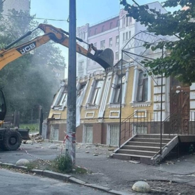 Садиба Зеленських, Тарілка на Либідській: Знакові місця Києва, які знищили та руйнували у 2024 році