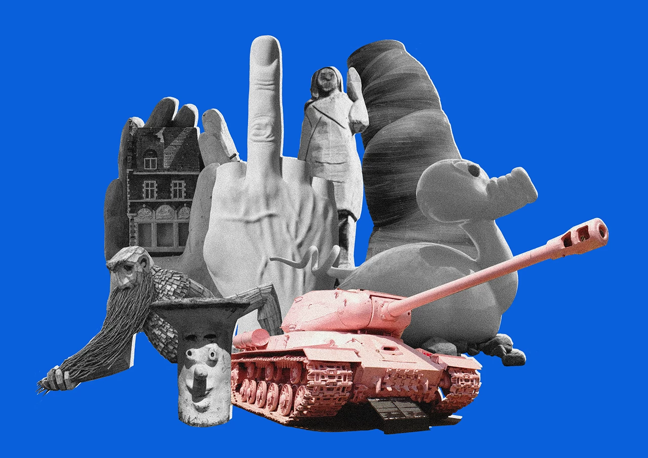Мауріціо Каттелан чи Віталій Кличко: як добре ви тямите в міському мистецтві?