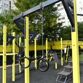 У Львові відкрили перший вуличний майданчик Strong Workout: фото