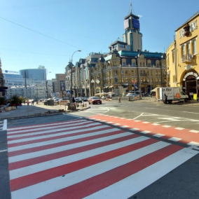 В Киеве обустроят еще ориентировочно 10 наземных переходов