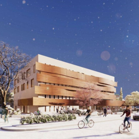 Архітектори з UVT GROUP показали проєкт відбудови школи мистецтв у Бородянці: візуалізації