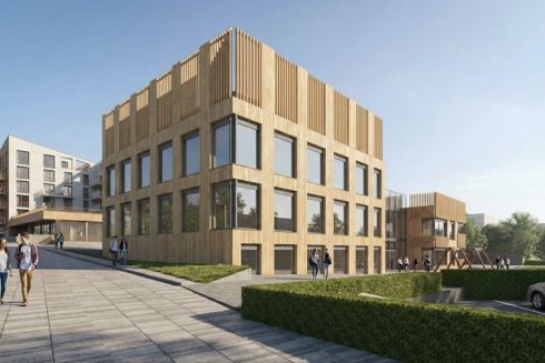 У Львові зведуть сучасну школу з терасою на даху й укриттям