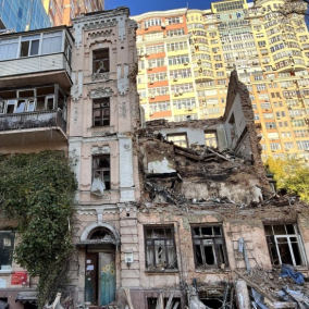 Жителі зруйнованого будинку на Жилянській збирають кошти на його відбудову