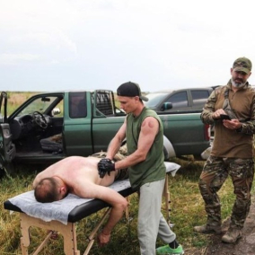 В Україні з’явився «Масажний Спецназ», що допомагає воїнам у реабілітації