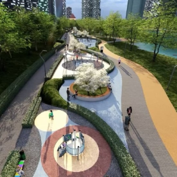 У Дарницькому районі починають будівництво парку «Срібний Кіл»: яким він буде