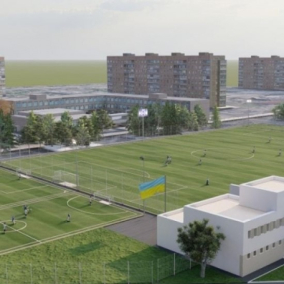 На Оболони отремонтируют стадион спортивной школы «Смена»: каким он будет