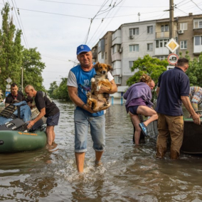 Patron Pet Center на ВДНХ приютит домашних животных из зоны бедствия на Херсонщине