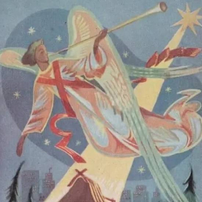 Українські дизайнери створили проєкт, де показали старовинні різдвяні листівки