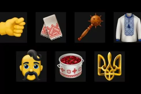 Трезубец, казак и вышиванка. Дизайнеры создали украинские эмоджи и отправили их на рассмотрение в Кремниевую долину