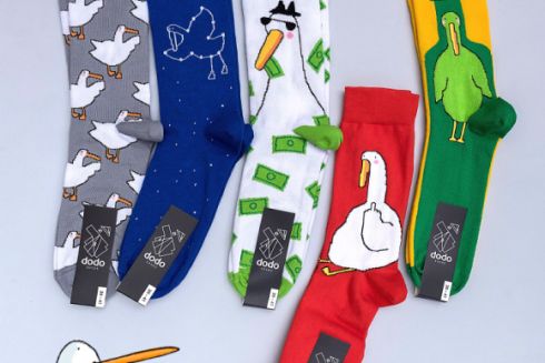 Український бренд випустив шкарпетки з Гусем