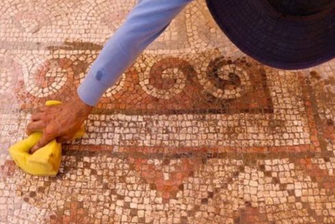 У Туреччині виявили майже не пошкоджену мозаїку віком 1500 років