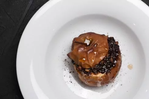 Как приготовить вкусный десерт из печёных яблок