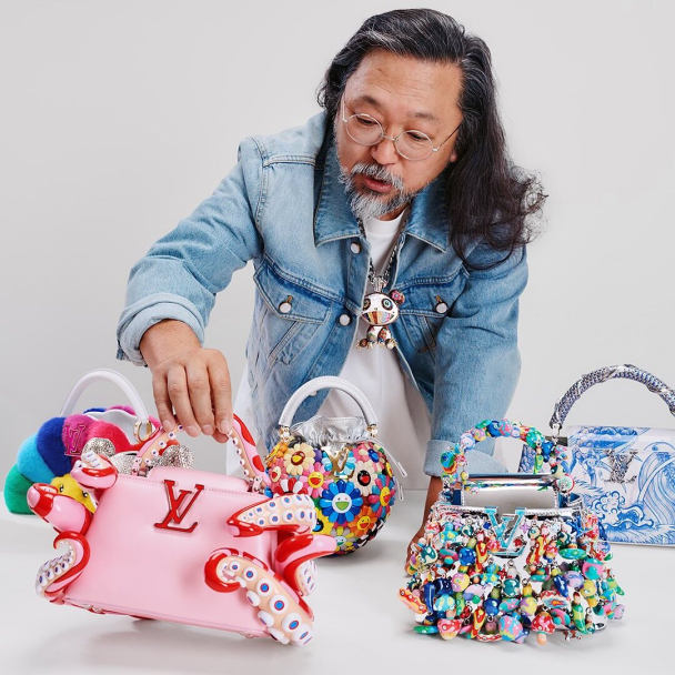 Восьминіг і стрази: Louis Vuitton показав нову колекцію сумок від Такаші Муракамі