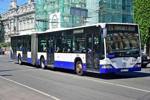 Киев получит еще 10 автобусов от Риги в подарок. Фото
