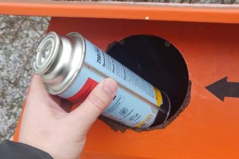 Куди викидати використані туристичні газові балони: мапа