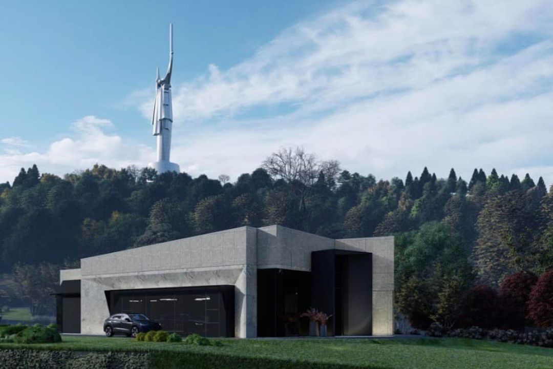 Стало известно, что строят возле Родины-Матери