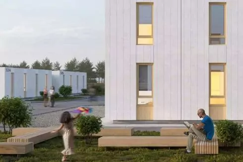 Balbek Bureau починають пілотне будівництво тимчасового житла під Києвом на 15 сімей