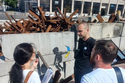 У Києві планують захистити графіті Бенксі на Майдані Незалежності: як саме