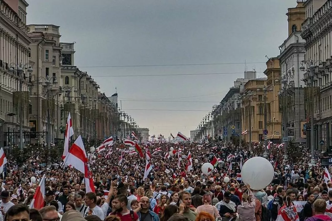 У Києві знімають документалку про протести в Білорусі. Вона вийде на Netflix