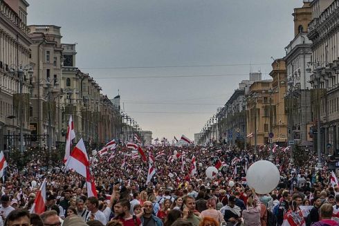 У Києві знімають документалку про протести в Білорусі. Вона вийде на Netflix