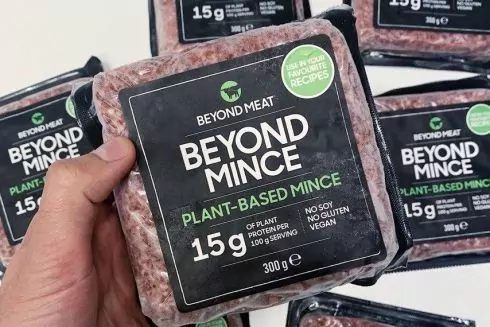 Рослинний фарш Beyond Meat почали продавати в українських супермаркетах