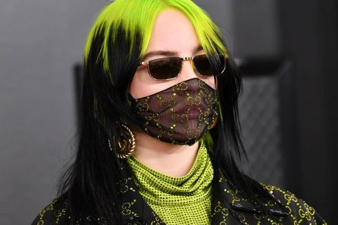 Билли Айлиш и The Rolling Stones выпустили маски для лица