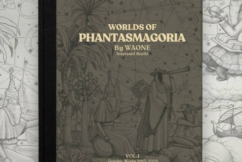Художник Владимир Манжос из дуэта Interesni Kazki выпустил арт-бук