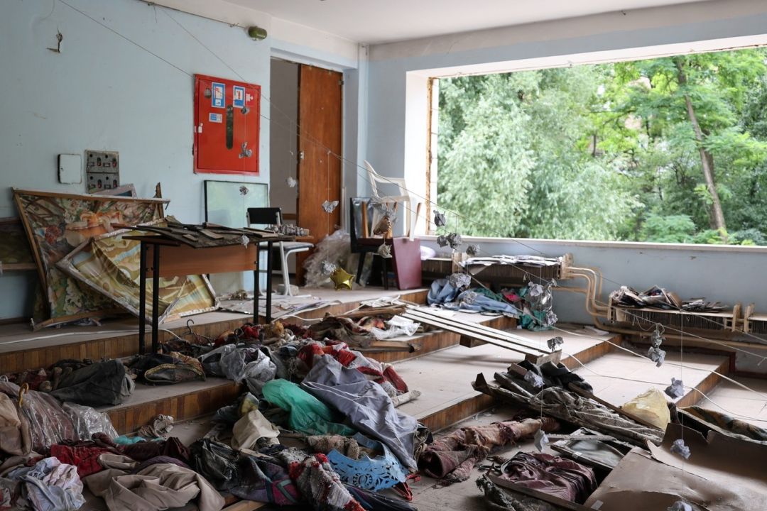 В академії Бойчука завершили розбір завалів: що вдалося врятувати