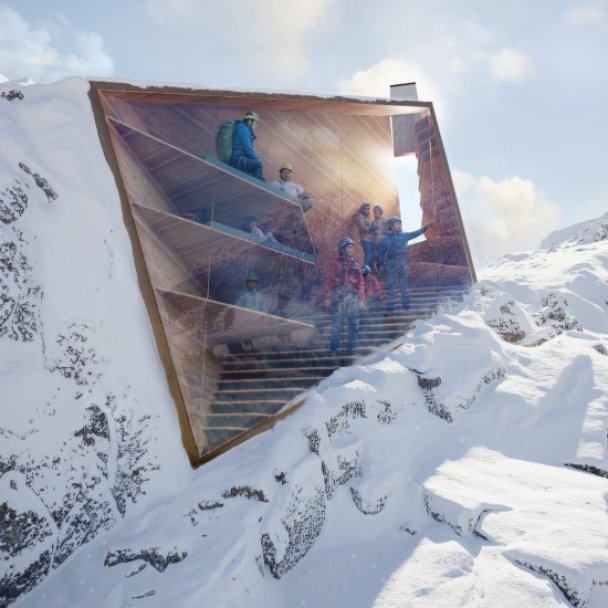 Італійці спроєктували енергонезалежний гірський притулок для альпіністів