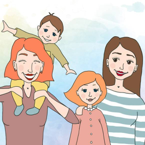 На личном опыте: Как живет киевская ЛГБТ-семья с детьми
