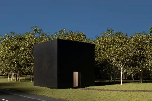 Дивіться, який проєкт кубічного укриття з проєктором презентували українські архітектори