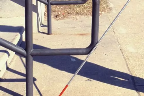 Львовские студенты создали единственную в Украине умную трость для частично зрячих людей